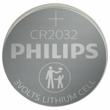 Батарейка литиевая Lithium CR2032 PHILIPS