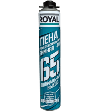 Пена монтажная профессиональная оптимальный выход 770 ml Royal