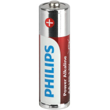 Батарейки пальчиковые АА алкалиновые LR6-20BL Power Philips