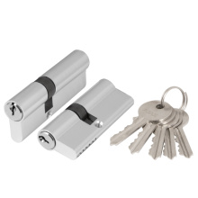 Цилиндровый механизм AX100/60 mm 25+10+25 CP хром 5 ключами AJAX