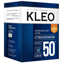 Клей для стеклообоев и флизелиновых обоев сыпучий 070 ULTRA 50 KLEO
