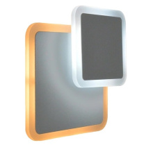 Светодиодная бра Geometria Square 12W белая IP44 Estares