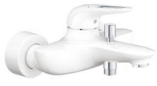 Смеситель однорычажный для ванны белая луна, 33591LS3 GROHE Eurostyle New