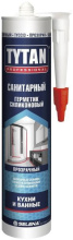 Герметик силиконовый санитарный прозрачный 290мл Tytan Professional