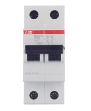 Автоматический выключатель 2-полюсный SH202L 2P C 25А 4,5kA ABB