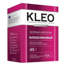 Клей для флизелиновых обоев сыпучий 320гр 45 KLEO EXTRA