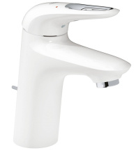 Смеситель для раковины GROHE Eurostyle New S-Size, белая луна