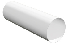 Воздуховод круглый, ПВХ D125, L=1м 12,5ВП1