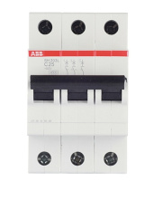 Автоматический выключатель 3-полюсный SH203L 3P C 25А 4,5kA ABB