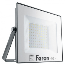 Светодиодный прожектор PRO LL-1000 IP65 100W 6400K черный, 41541 Feron
